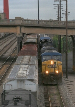 CSX 308 on NB freight